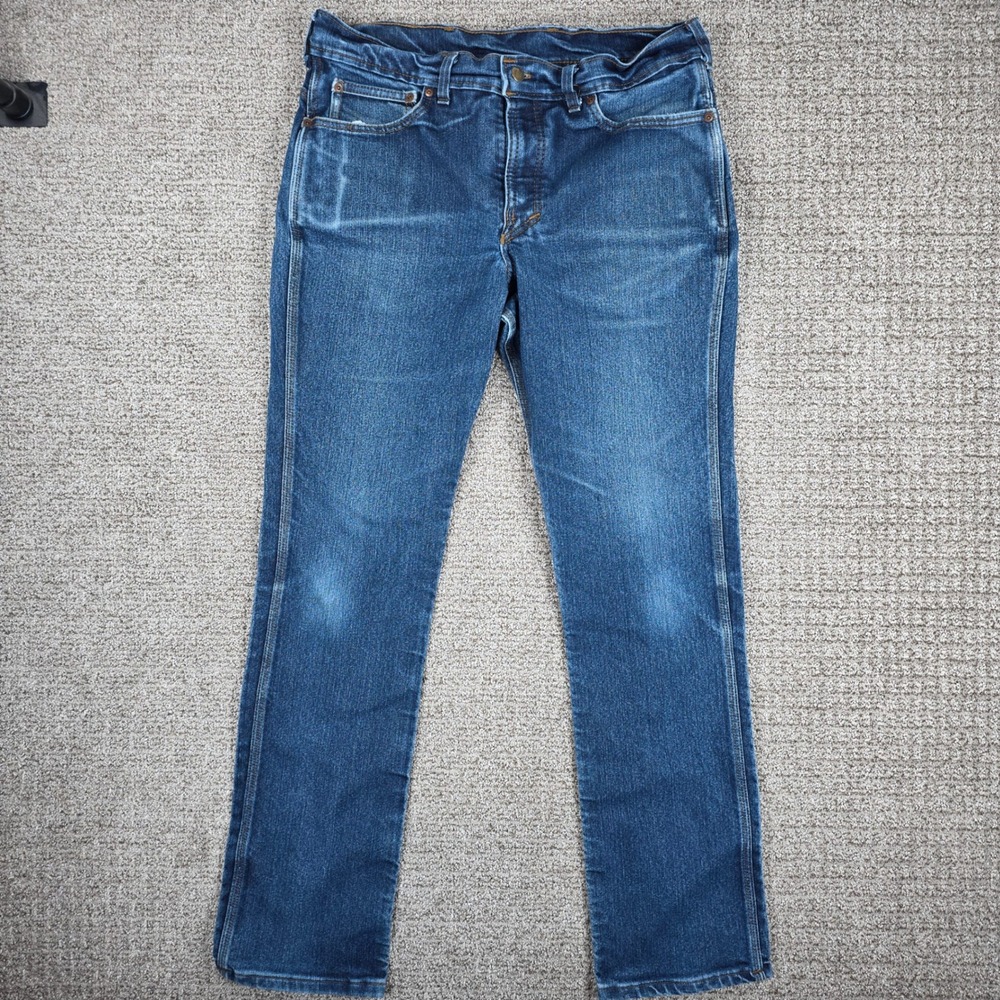 Origin Maine USA Mens Delta 68 Denim Jeans 36x33 Straight Leg Made in USA